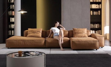 豆腐块沙发科技布