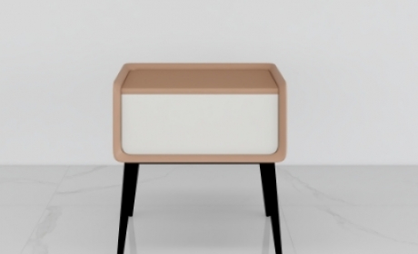 红方印 床头柜 262#