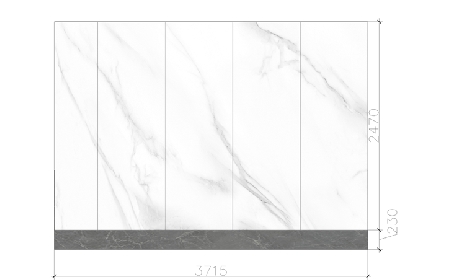 岩板电视背景墙