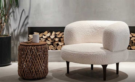 奶油风懒人沙发椅